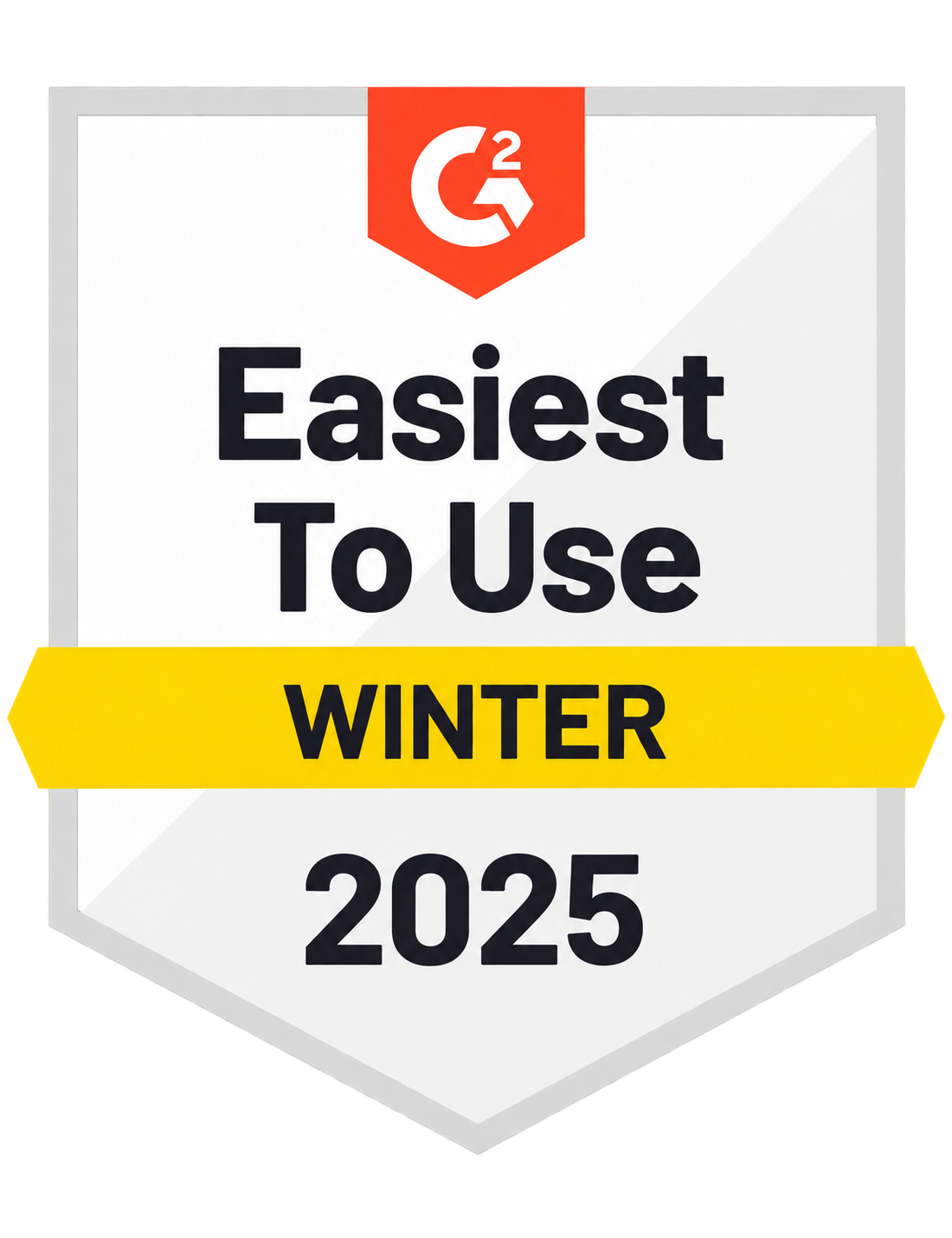 G2 Easiest To Use, Winter 2025 G2 Easiest To Use, Winter 2025