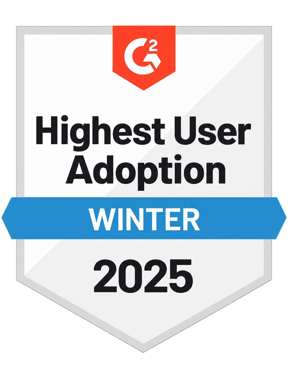 G2 Highest User Adoption, Winter 2025 G2 Highest User Adoption, Winter 2025